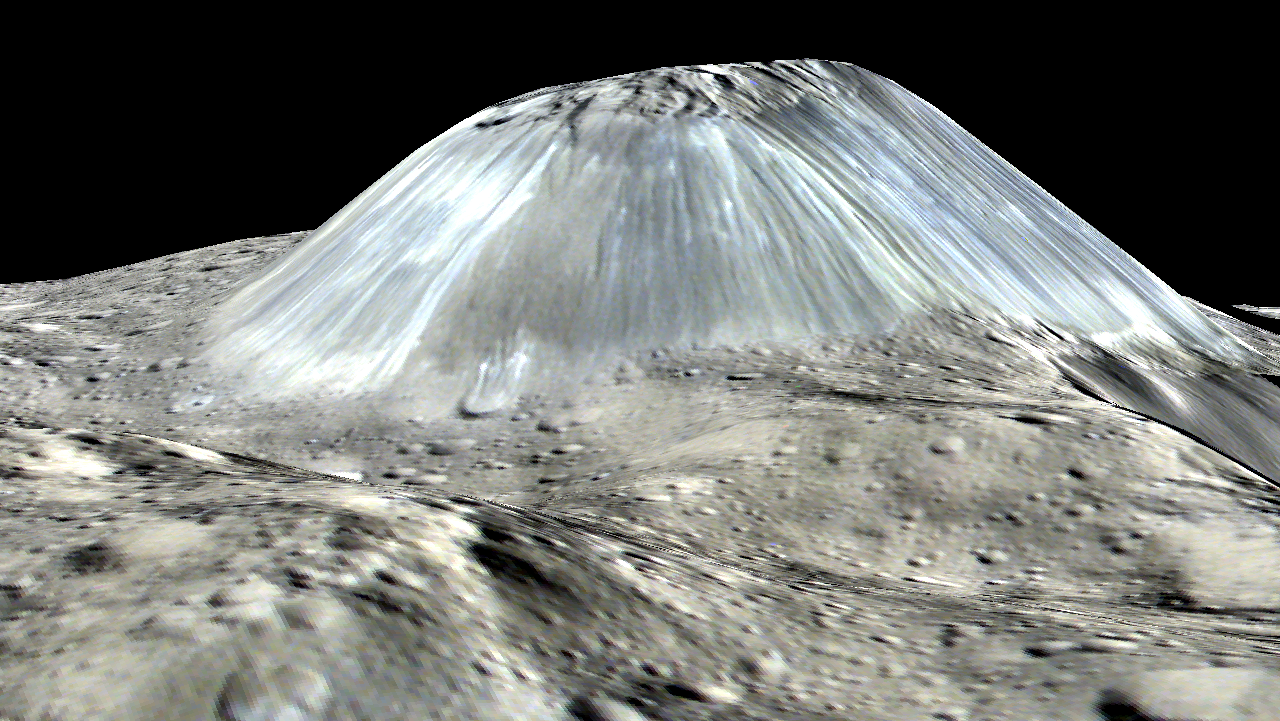 Ceres’ Solitary Ice Volcano Ahuna Mons May Once Have Had Company | IBTimes