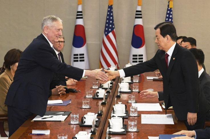 Jim Mattis and Han Min Koo