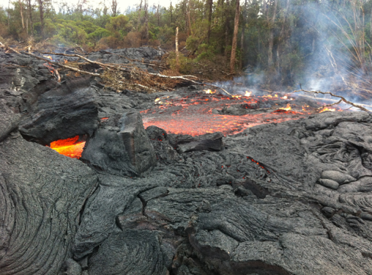 Hawaii volcano continues to spill lava out into the ocean.