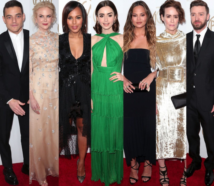 Rami Malek, Nicole Kidman, Kerry Washington, Lily Collins, Taraji P. Henson, Chrissy Teigen, Sarah Paulson, Justin Timberlake