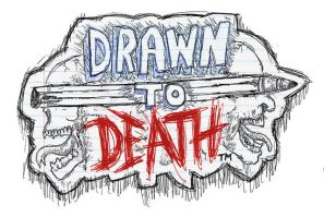 Drawn to death logo