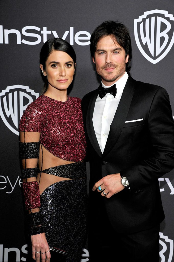 Nikki Reed and Ian Somerhalder