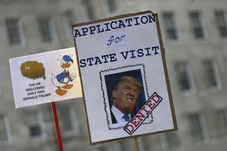 Trump protest UK