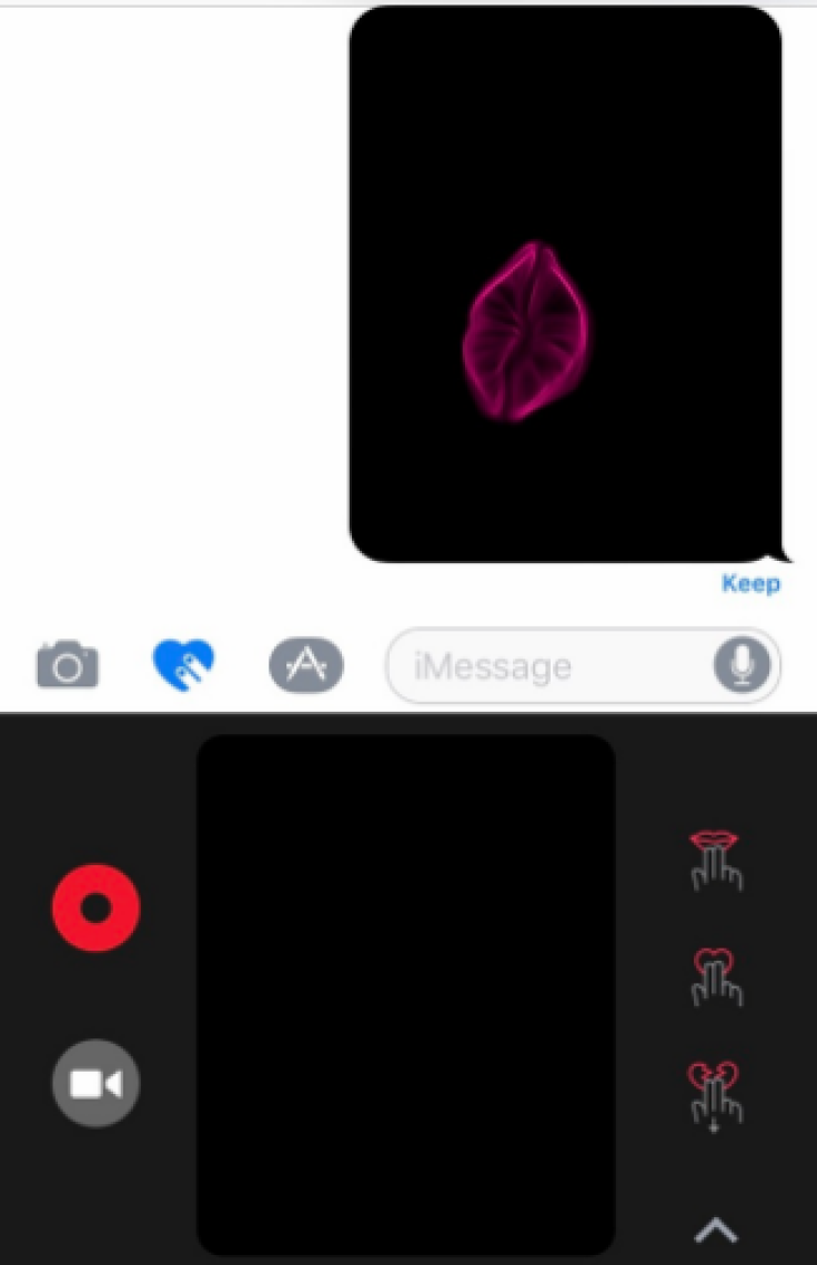 imessage digital touch kiss