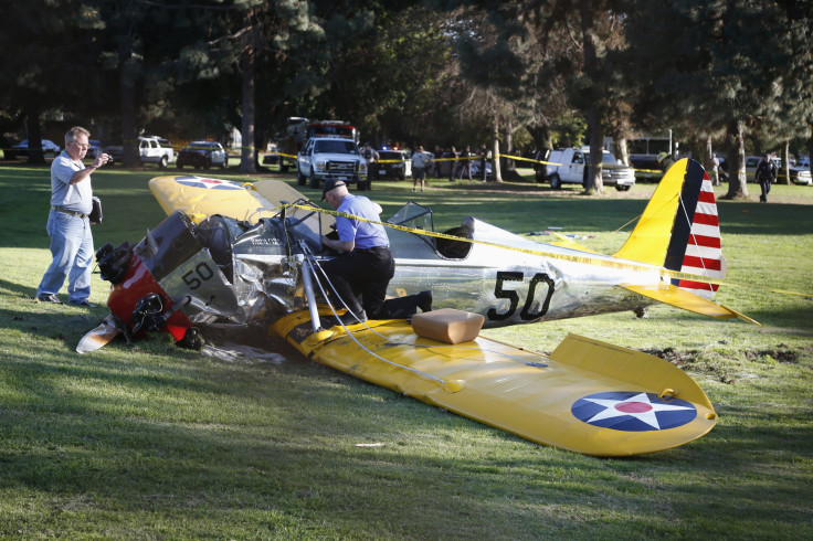 harrison ford crash