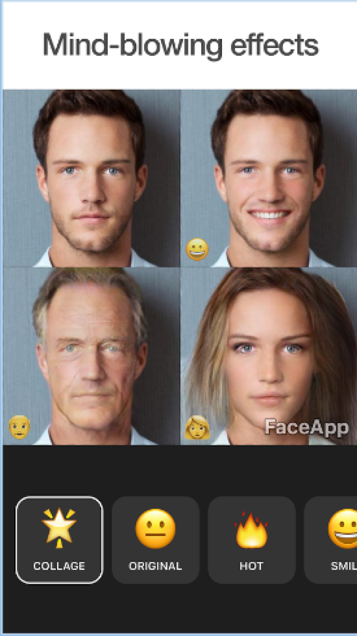 FaceApp screenshot