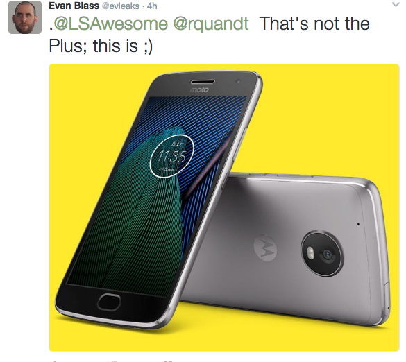 G5 Plus Leak