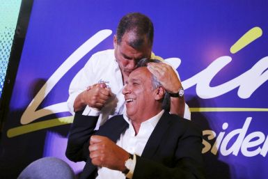 Ecuador's Rafael Correa and Lenin Moreno