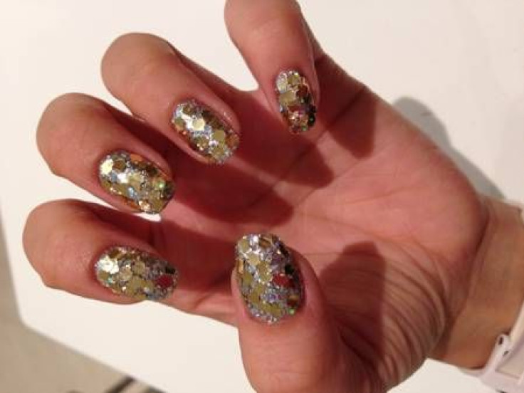 Metallic Muse" Manicure At Mars The Salon