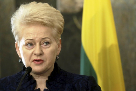 Lithuania President Dalia Grybauskaite 