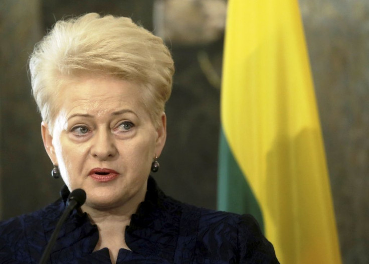 Lithuania President Dalia Grybauskaite 