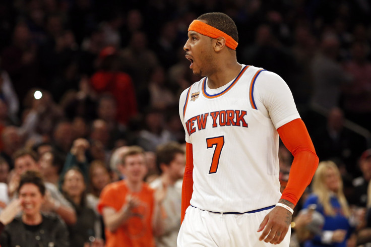 Carmelo Anthony Knicks 