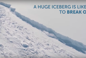 Larsen C ice shelf iceberg 