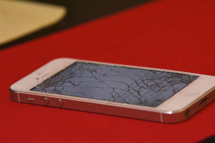 Cracked iPhone