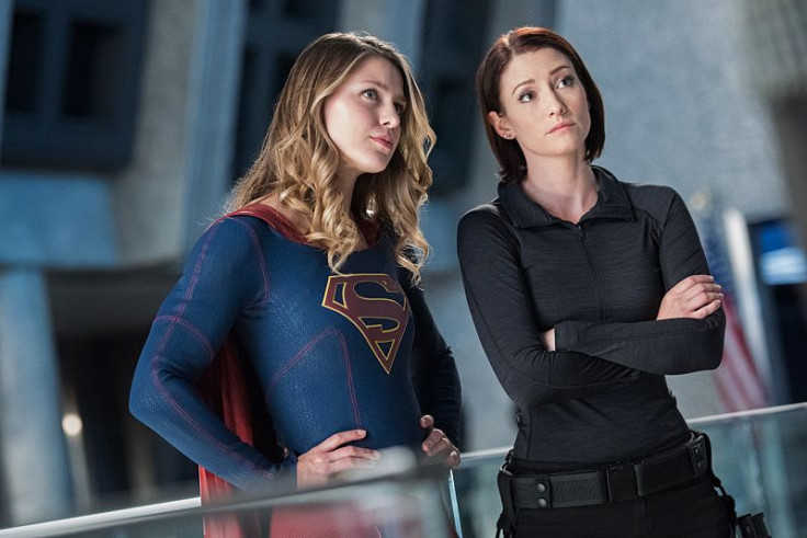 Melissa Benoist as Supergirl, Chyler Leigh as Alex