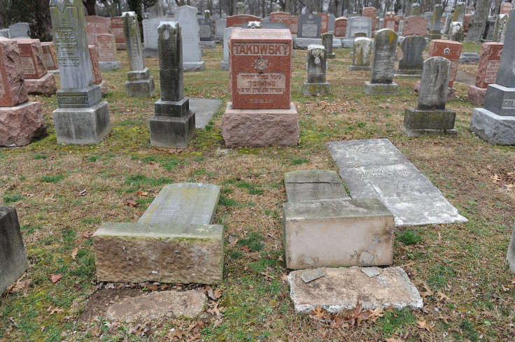 Jewish cemetery vandalism