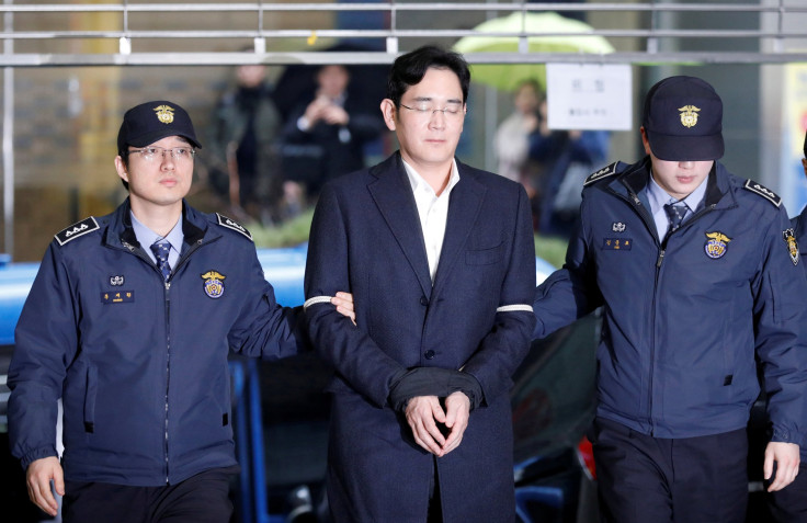 Samsung chief arrested