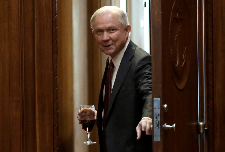 Jeff Sessions says there is 'real violence' surrounding the legal marijuana market.