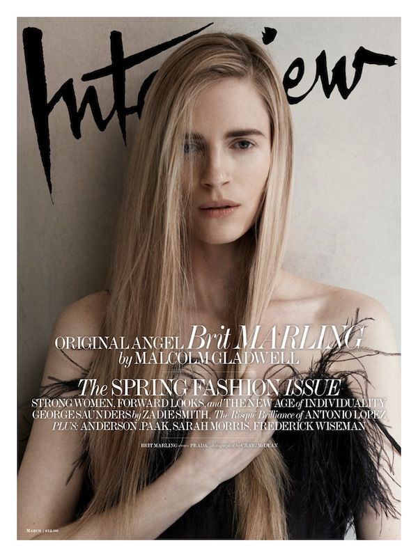 'The OA' Star Brit Marling Graces The Cover Of Interview Magazine (SEE ...