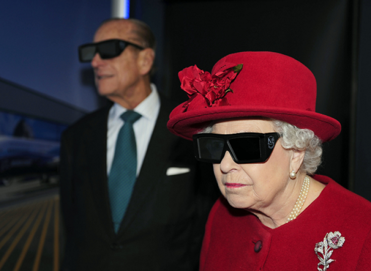 Queen Elizabeth meets the Royal Welsh's newest mascot, a goat named Llywelyn.