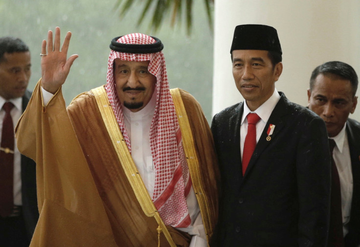 Saudi king Salma, Indonesian president
