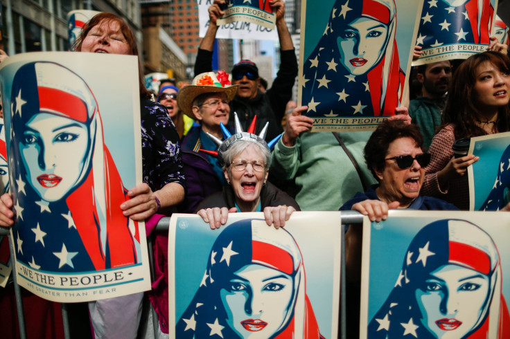 travel ban protest