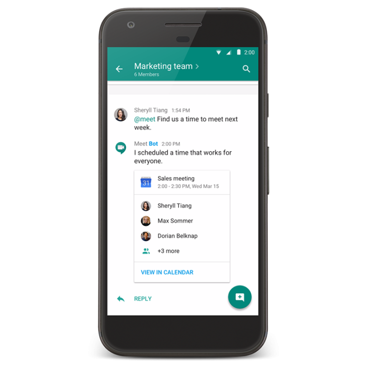 New Google Hangouts