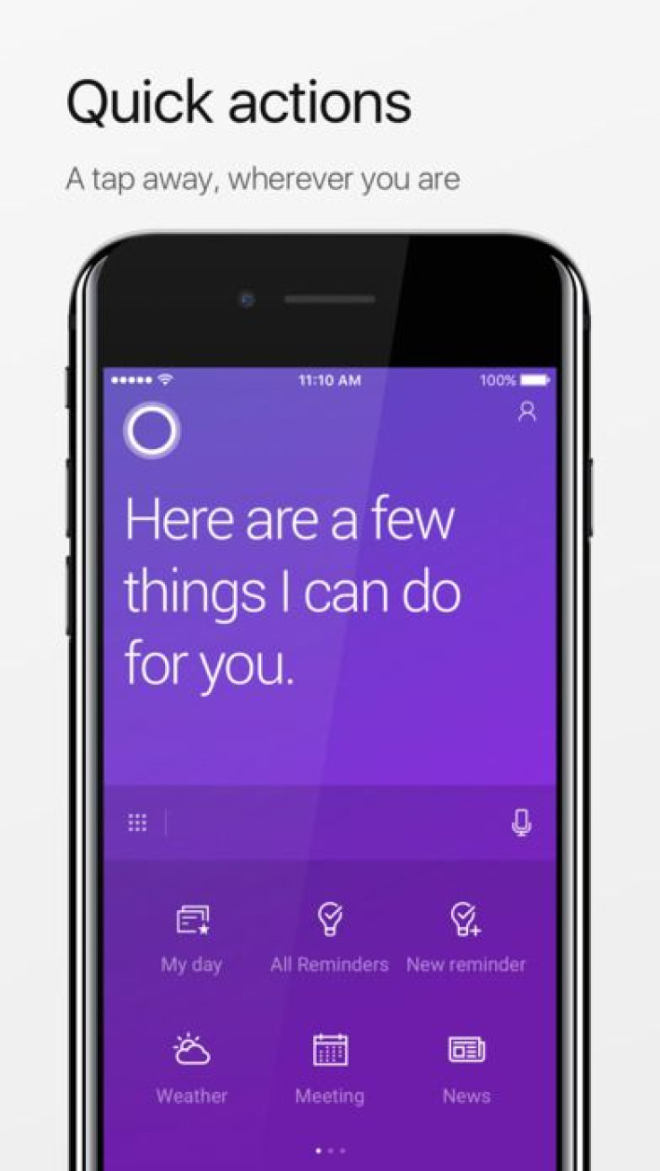 Cortana for iPhone 2