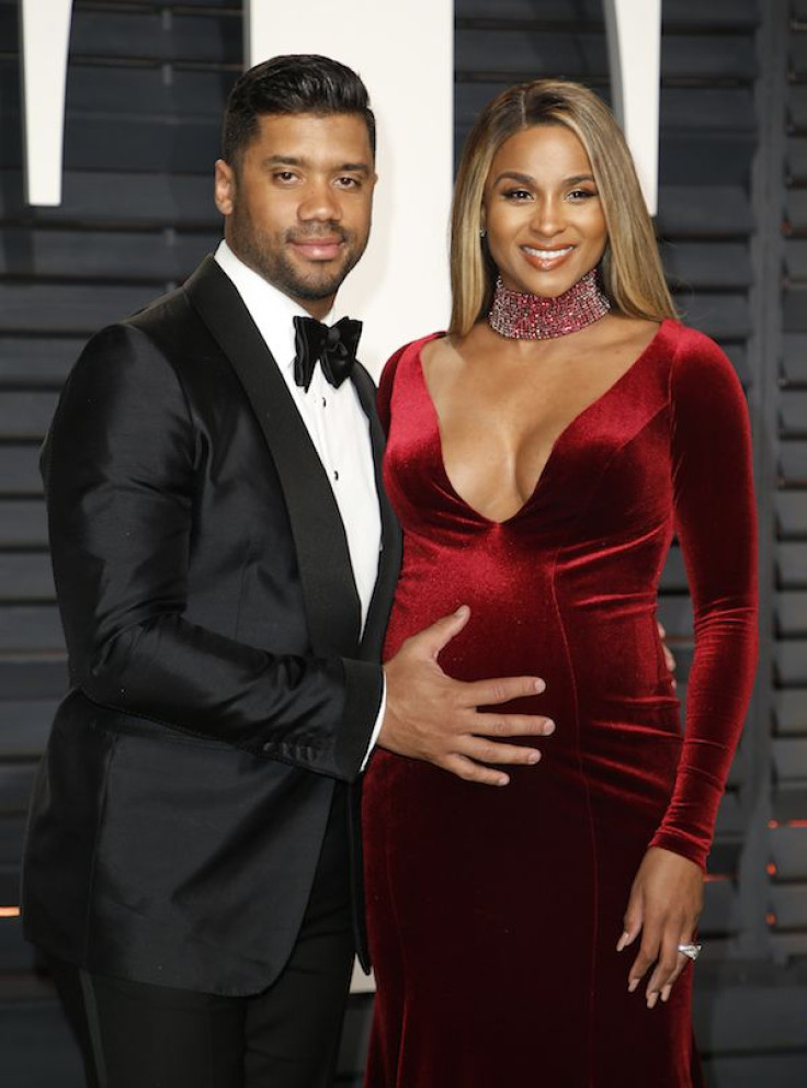 Russell Wilson and Ciara