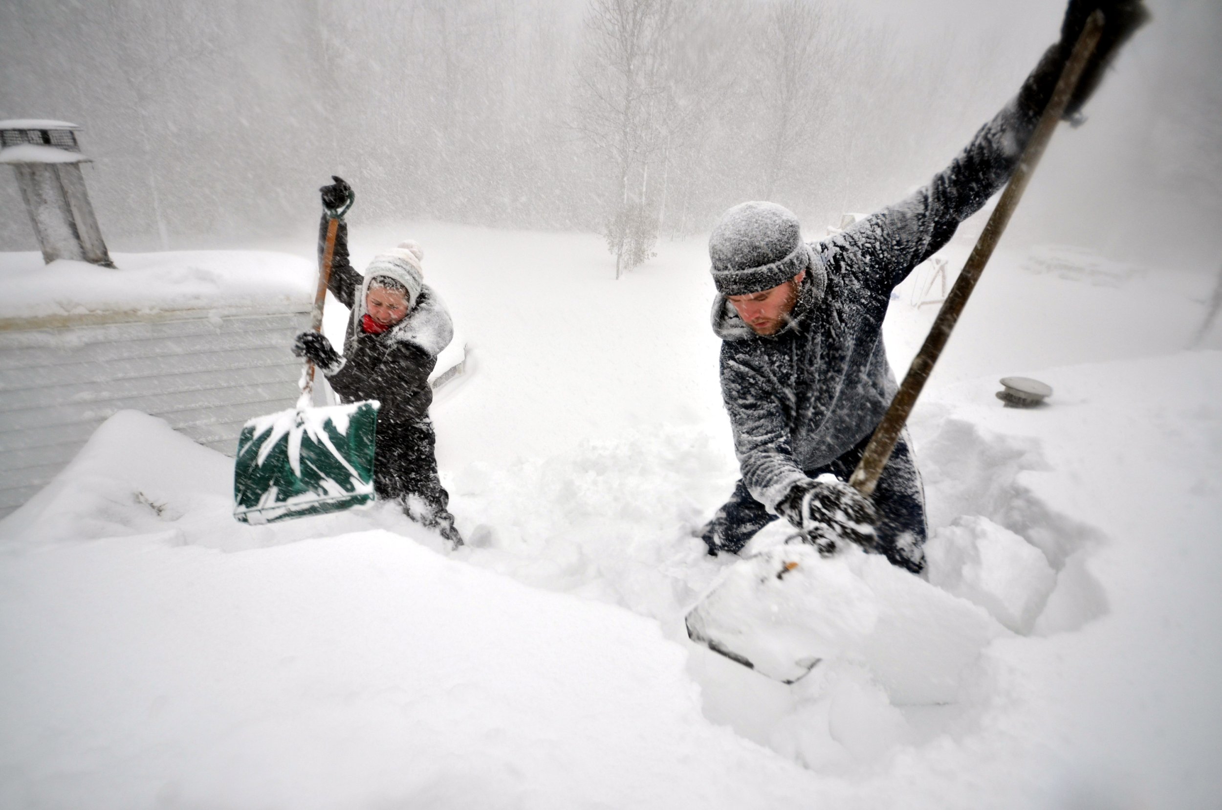 Extreme Weather New York Declares 'State Of Emergency' As Buffalo