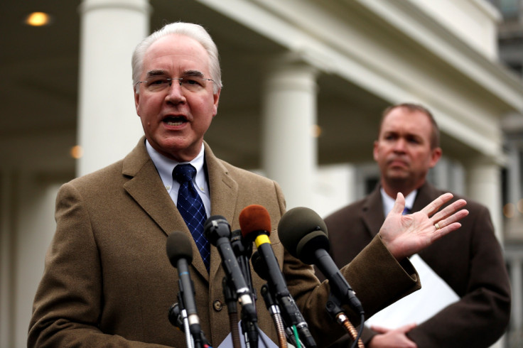 Tom Price and Mick Mulvaney