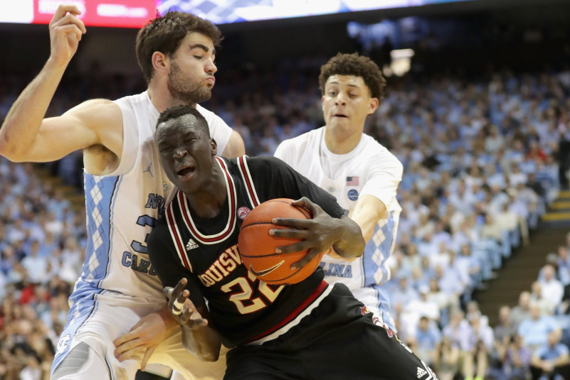 North Carolina Louisville Basketball