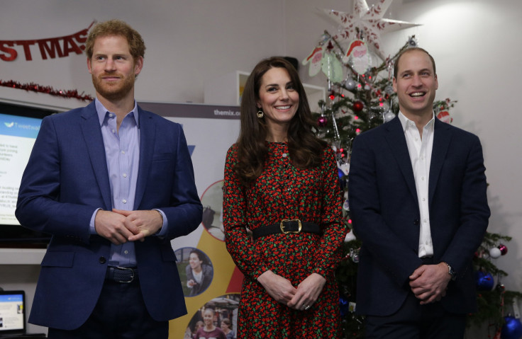 Kate Middleton, Prince William and Prince Harry