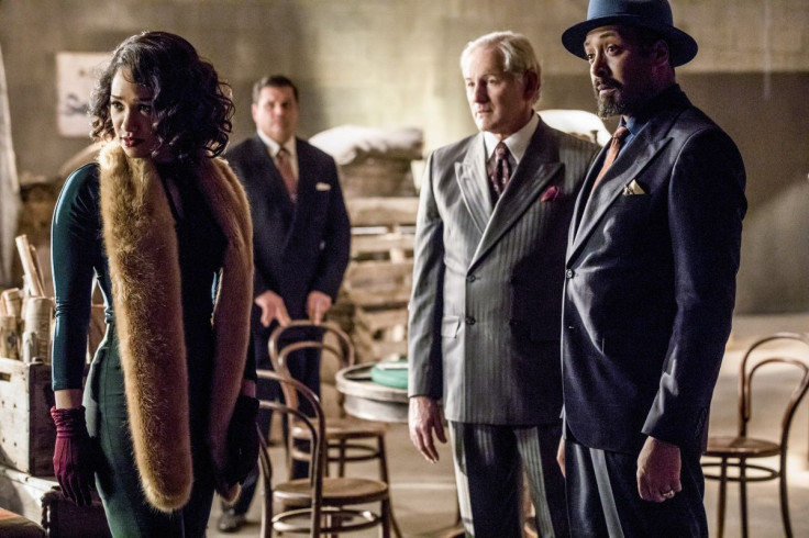 Candice Patton as Millie with Victor Garber and Jesse L. Martin as Millie’s parents 