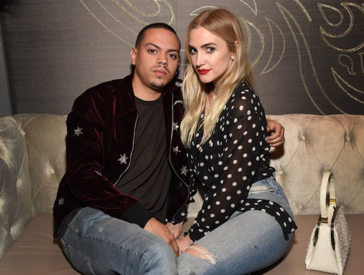 Evan Ross and Ashlee Simpson