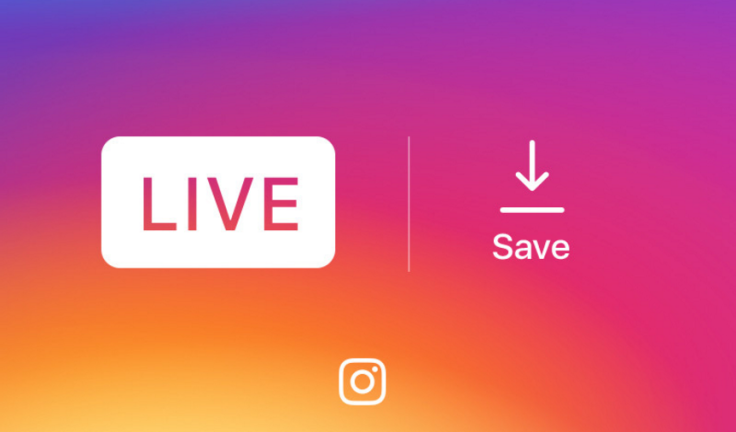 Instagram update live save story