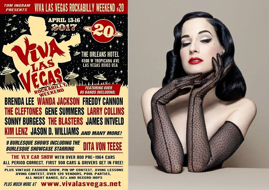 Viva Las Vegas Rockabilly Weekend 2017: Dita Von Teese To Appear