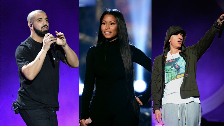 Drake, Nicki Minaj, Eminem net worth