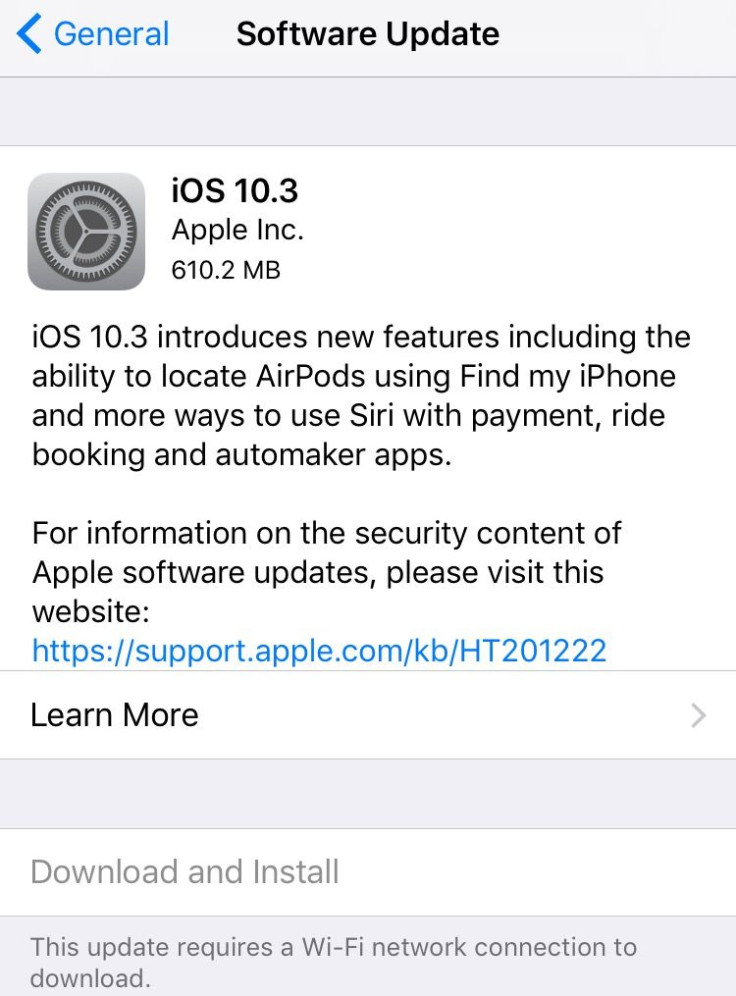 iOS 10.3