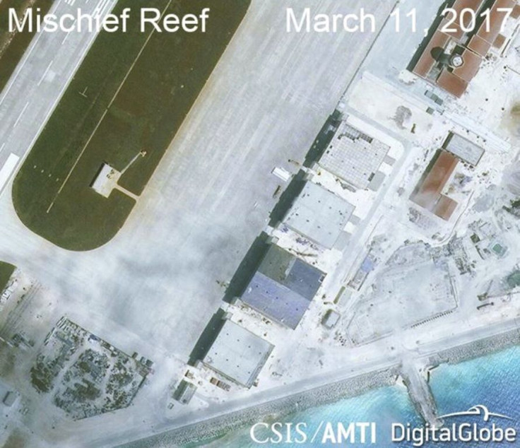 Mischief Reef in Spratly Islands