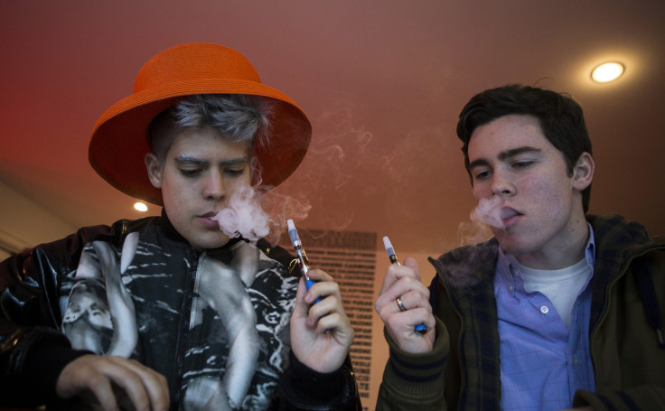 Teens smoking