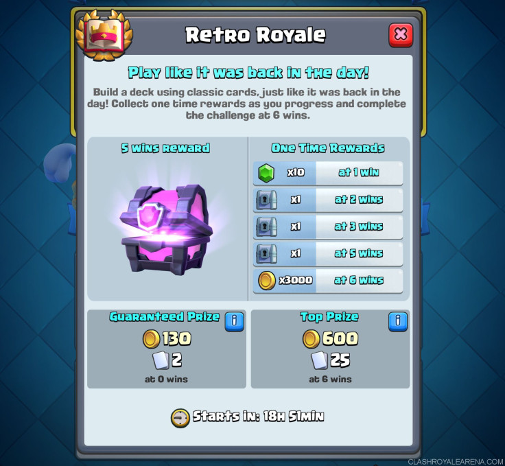 clash royale best retro royale challenge decks tips tricks strategy reddit supercell prizes