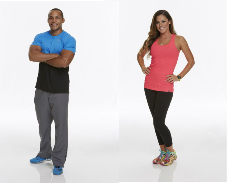 Shamir and Sara on "The Amazing Race" season 29