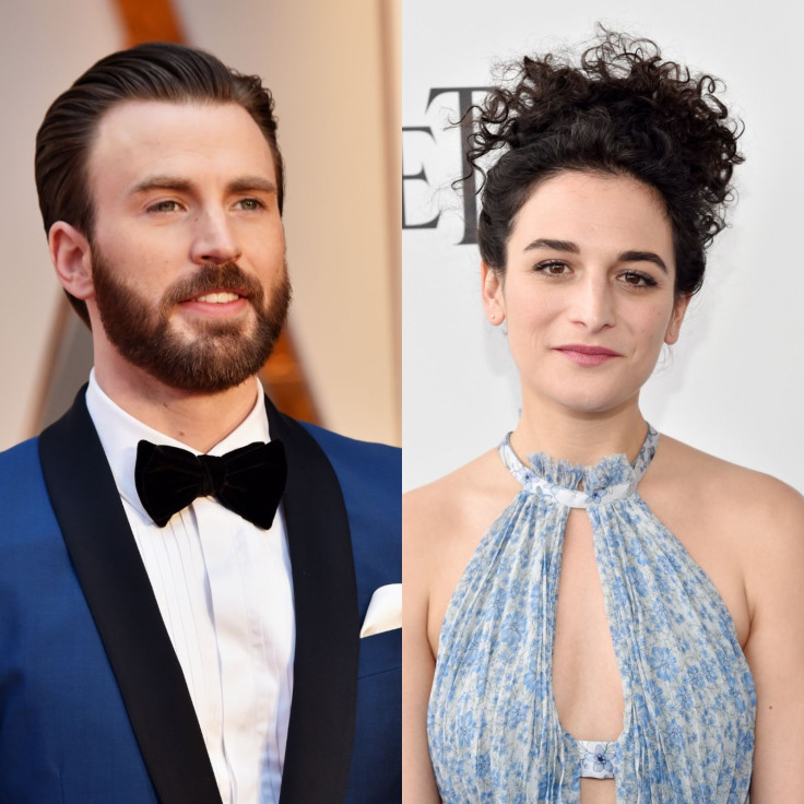 Chris Evans and Jenny Slate