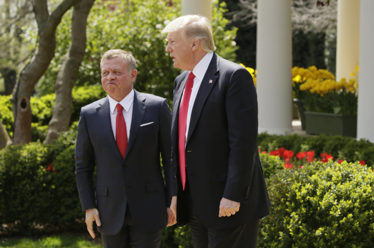 Trump King Abdullah