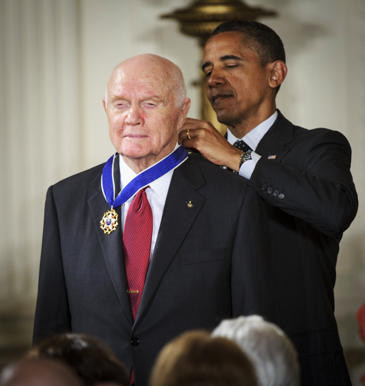 john glenn obama