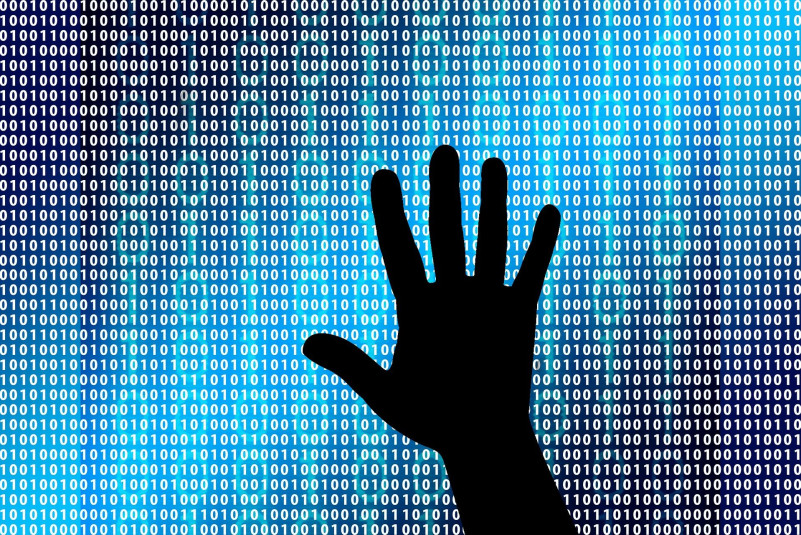 Hand in code