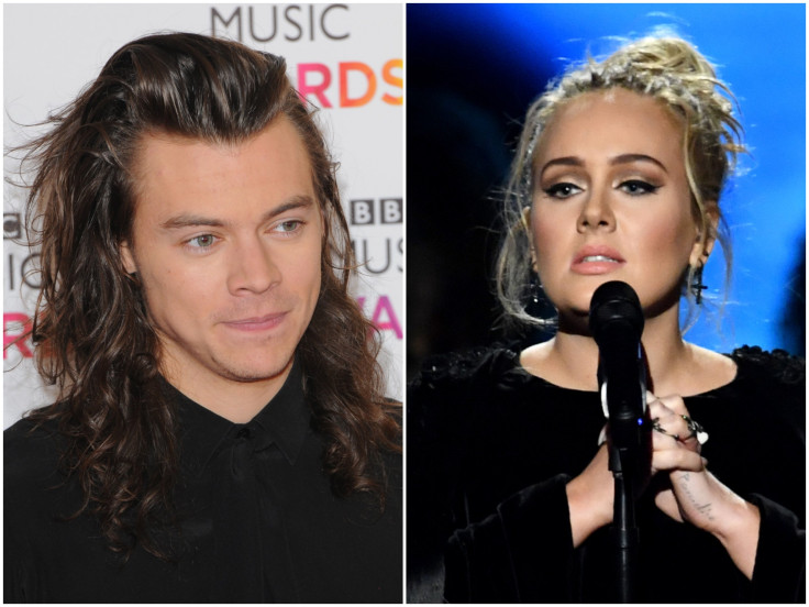 Harry Styles and Adele