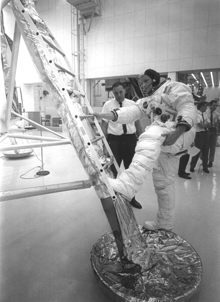 space ladder apollo 11