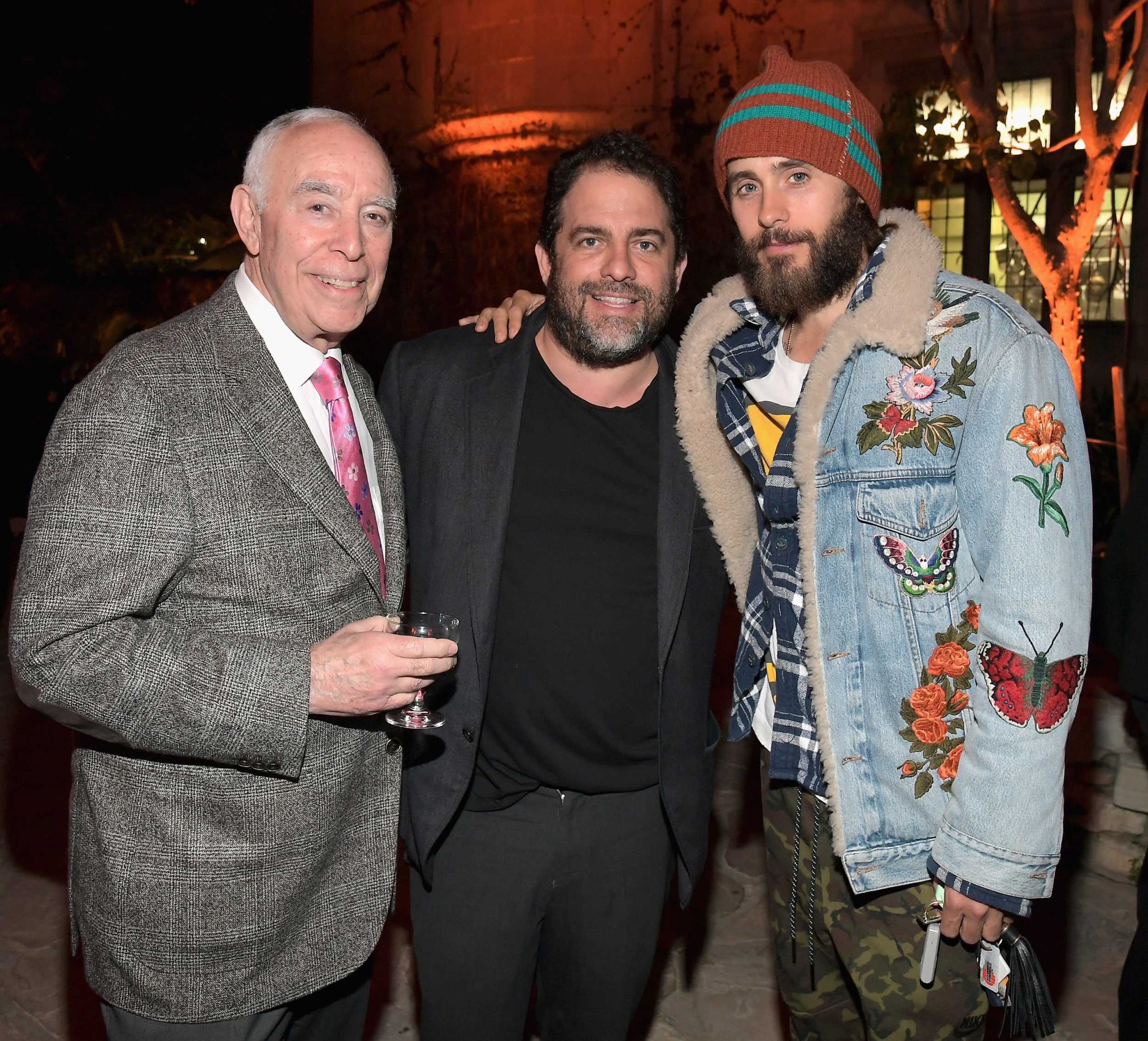  Executive producer Dick Rosenzweig, producer Brett Ratner and actor Jared Leto